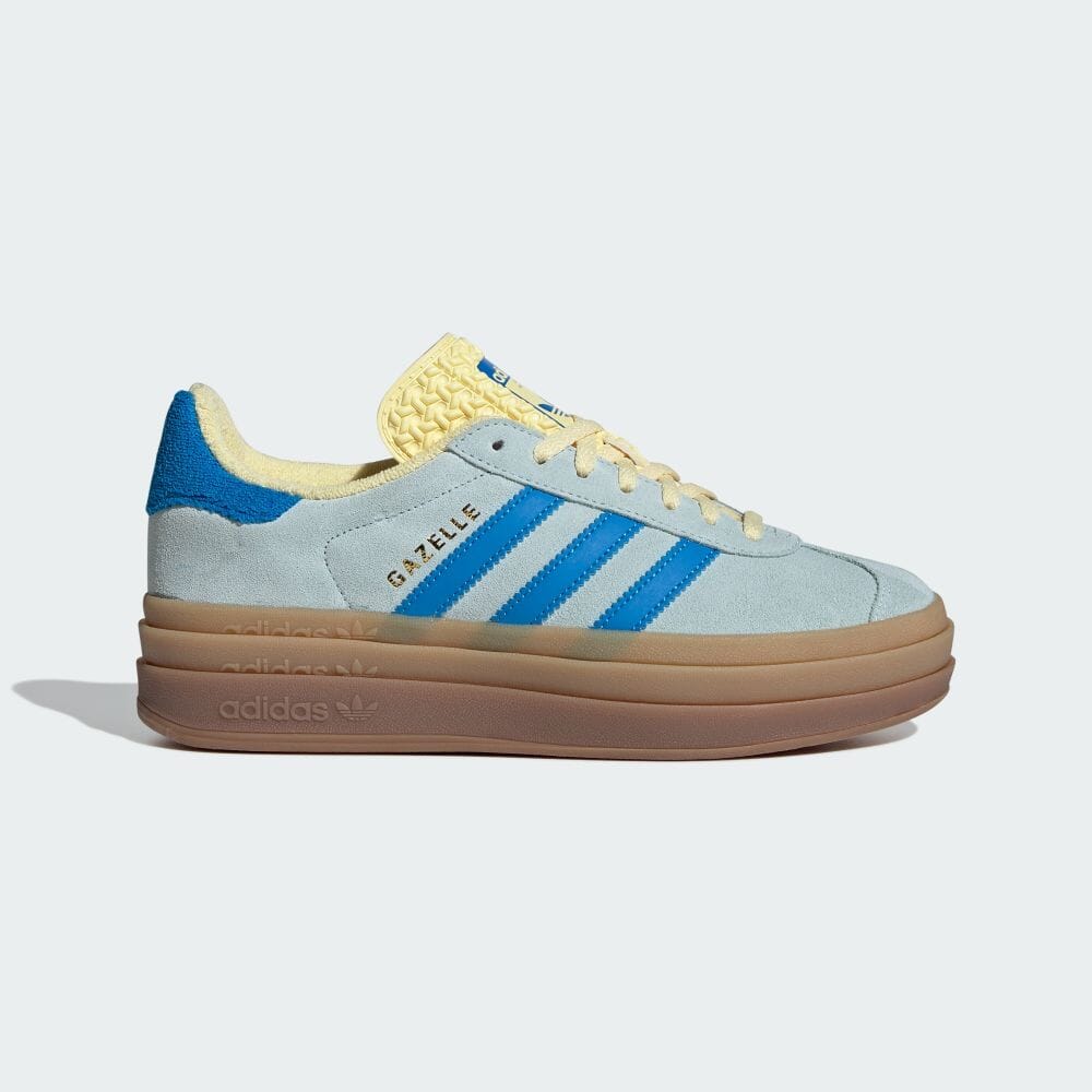 Adidas Originals WMNS Gazelle Bold "Almost Blue/Bright Blue/Almost Yellow" - Hình ảnh 6