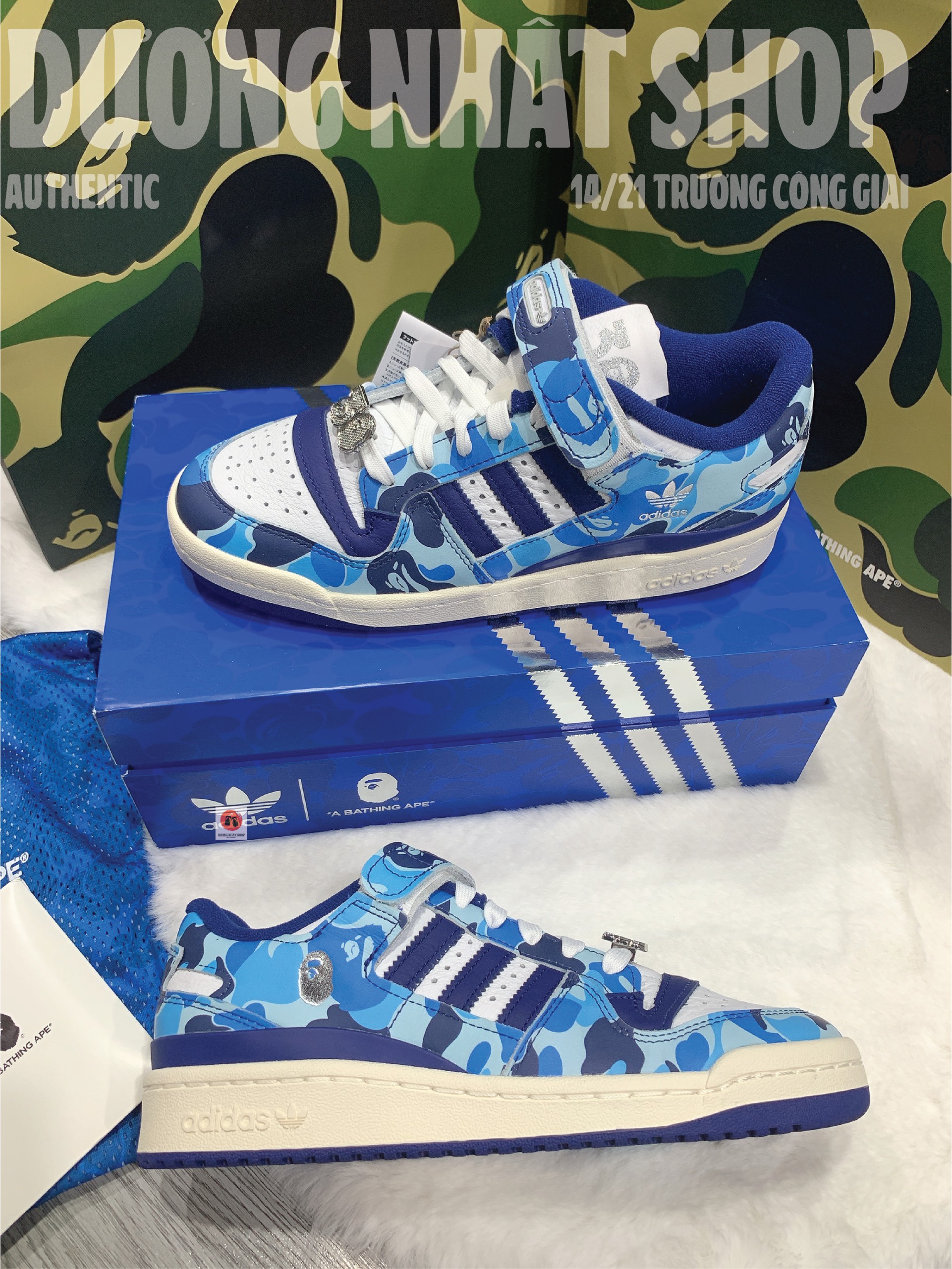 BAPE X ADIDAS FORUM BAPE ABC CAMO M