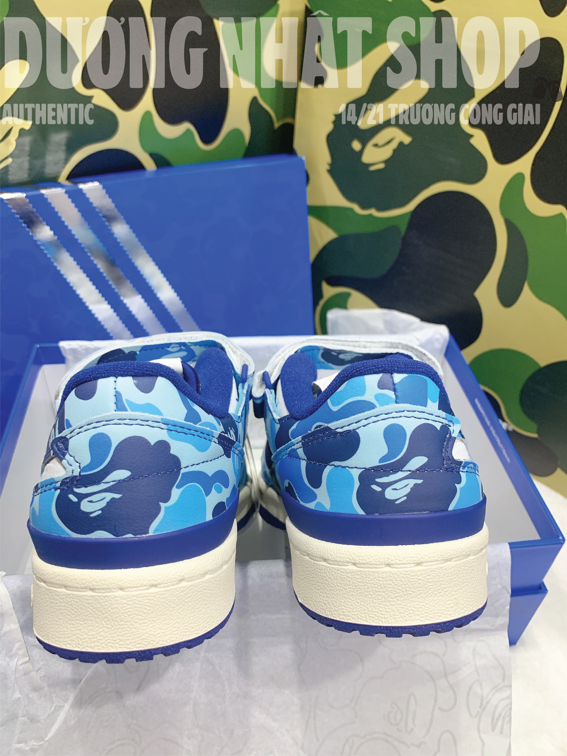BAPE X ADIDAS FORUM BAPE ABC CAMO M - Hình ảnh 4