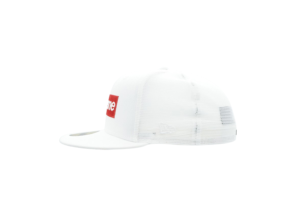 Supreme Box Logo Mesh Back New Era "White" (24SS) SUP-SS24-192 - Hình ảnh 4