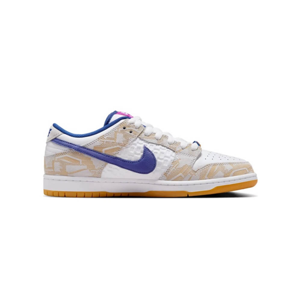 Rayssa Leal × Nike SB Dunk Low PRM "Pure Platinum and Vivid Purple" FZ5251-001 - Hình ảnh 4