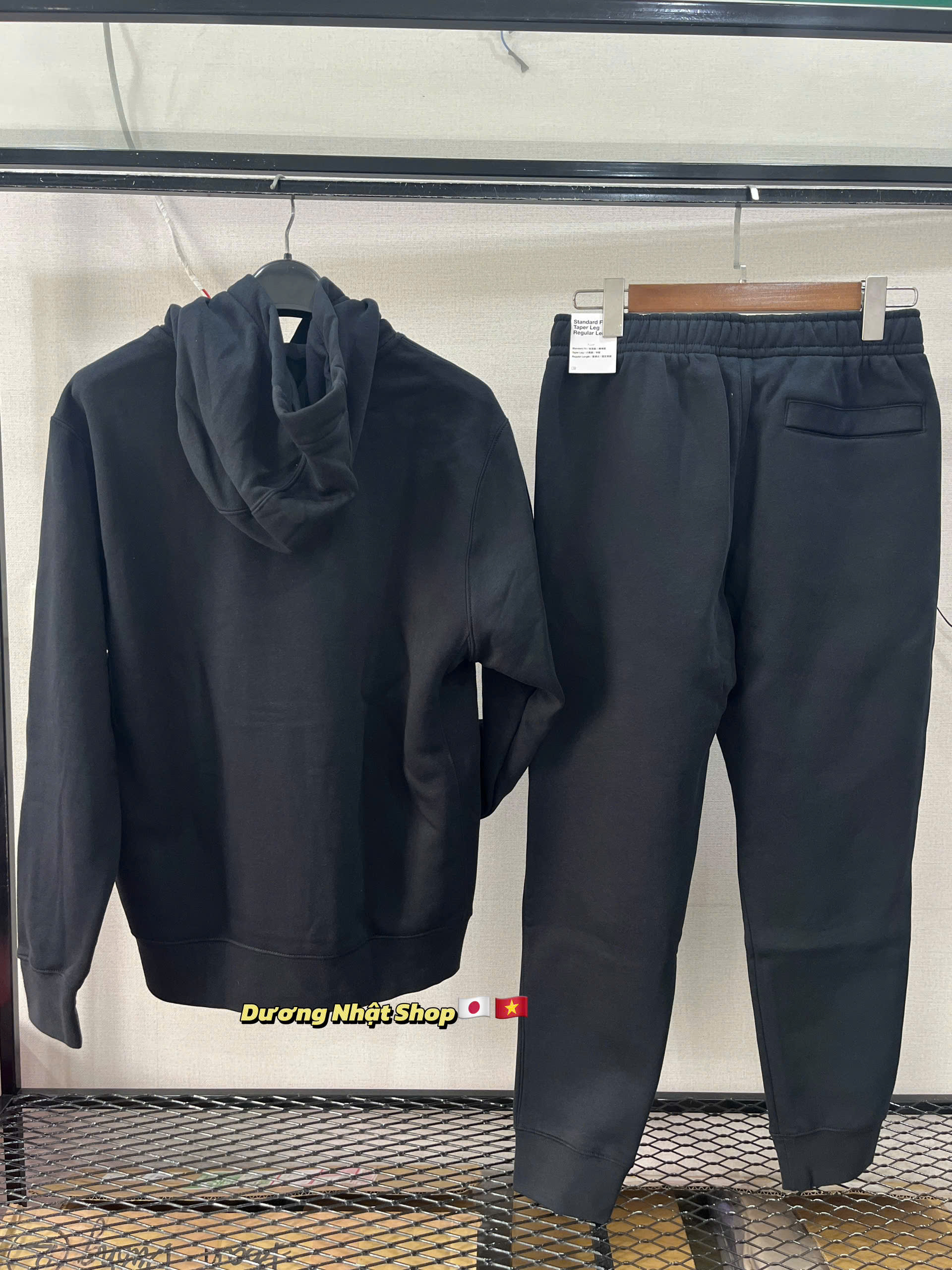 Sét hoodie nỉ Nike Sportswear Club BV2655-010 BV2672-010 - Hình ảnh 2